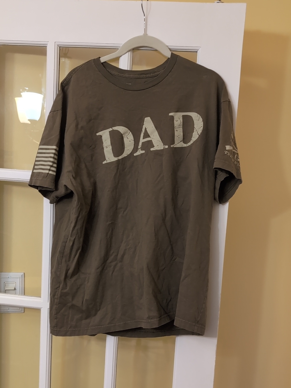 Grunt Style DAD Graphic Tee - Olive Green
